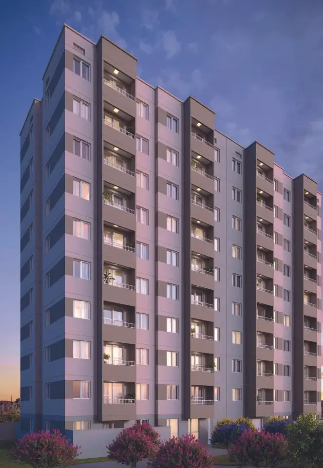 Apto Ideal Raiz Home Clube - Imagem Apartamentos na Planta em Limão 25